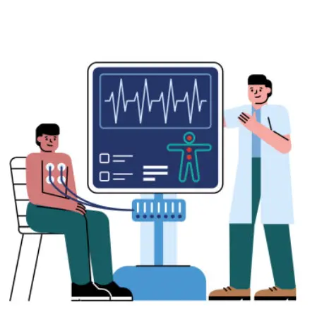 Postavljanje elektroda za EKG